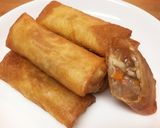 基本の春巻の調味料と、具材の例作り方5写真