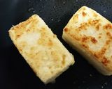 宗田節をからめた甘辛豆腐ステーキ作り方2写真