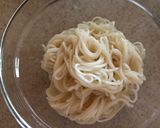 納豆とモロヘイヤのネバネバ素麺作り方2写真
