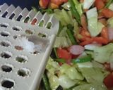 にんにくの芽とキャベツの中華ナポリタン♪作り方7写真