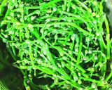 山菜みずの実とひたし豆のワサビ醤油漬け作り方2写真