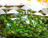 山菜みずの実とひたし豆のワサビ醤油漬け作り方3写真