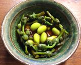 山菜みずの実とひたし豆のワサビ醤油漬け作り方4写真