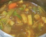 残りカレーでゴロゴロ「カレーうどん」作り方3写真