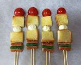 お楽しみ朝食・°＊モーニング串パン＊°・作り方6写真