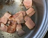 モロヘイヤと豆腐のスープ作り方3写真
