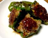 ピーマンの肉詰め 照り焼き味作り方10写真