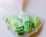 しまうりの浅漬け作り方4写真