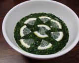 簡単‼ モロヘイヤのコンソメ風味作り方7写真