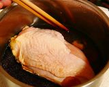 ミツカン味ぽんで★さっぱり鶏チャーシュー作り方8写真