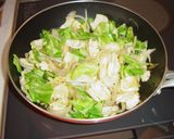 簡単　豚肉のケチャップ炒め作り方3写真