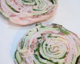 豚バラ肉のロールステーキ☆しそチーズ作り方6写真
