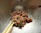 簡単★納豆と海苔のお月見まぜうどん作り方2写真