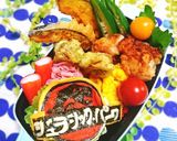 のっけてキャラ弁『ジュラシック・パーク』作り方10写真