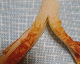 三つ編みハートちくわ♡ハートのおかず作り方1写真