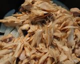 鶏とこんにゃくとごぼうのきんぴら作り方2写真