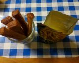 簡単　食パンディップ作り方1写真