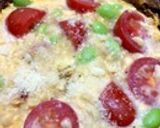 枝豆とトマトのフリッタータ　お弁当　簡単作り方16写真