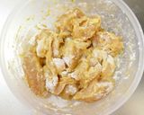 焼肉だれ＆柚子胡椒！柔らか鶏むね肉唐揚げ作り方7写真