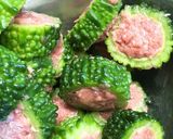 ゴーヤの肉詰め作り方4写真