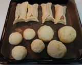 惣菜米粉パン～ソーセージチーズパン～作り方4写真