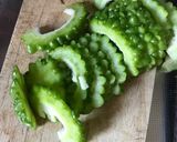 進む！ゴーヤとナスの揚げ浸し作り方1写真
