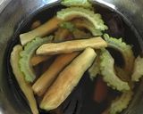 進む！ゴーヤとナスの揚げ浸し作り方4写真