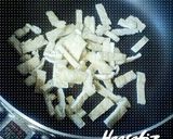 しゃきしゃき！水菜炒め作り方2写真