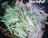 しゃきしゃき！水菜炒め作り方3写真