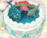 森と湖のトーマスケーキ作り方15写真