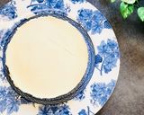 ラムレーズンのレアチーズケーキ作り方8写真