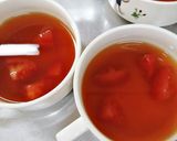 マクロビ☆豆乳チーズの冷製トマトスープ作り方5写真