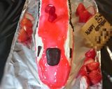 お誕生日に☆ロールケーキで新幹線こまち作り方15写真