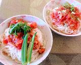 サバ缶トマト缶を混ぜるだけ❤冷麺(素麺)作り方6写真
