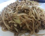 豚のひき肉ともやしのピリ辛炒め作り方7写真