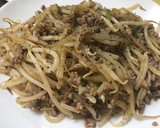 豚のひき肉ともやしのピリ辛炒め作り方6写真