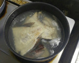 鯛のアラとワカメの炊き込みご飯作り方1写真