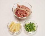 ピリ辛肉ざるうどん作り方1写真