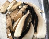 巨大マッシュルームでバターソテー作り方1写真