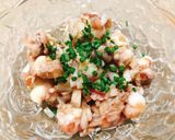 鶏ひざ軟骨の梅肉ぽん酢和え作り方5写真