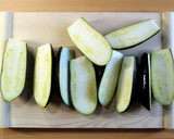 ♪少ない油で簡単♪揚げ茄子のやさしい煮物作り方3写真