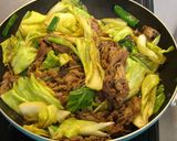 牛肉とキャベツのちゃちゃっと煮作り方5写真