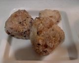 簡単！お夜食。焼きおにぎり作り方1写真