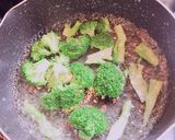 小えびと小松菜のピリ辛にんにく中華炒め作り方1写真