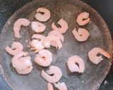 小えびと小松菜のピリ辛にんにく中華炒め作り方2写真