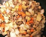ご飯がすすむ!大豆とゴロゴロ野菜の味噌煮作り方3写真