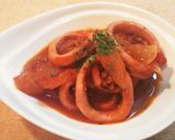 イカのトマト煮込み作り方7写真