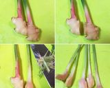 大人のおつまみ♡葉生姜の甘辛肉巻き作り方1写真