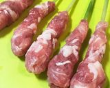 大人のおつまみ♡葉生姜の甘辛肉巻き作り方2写真