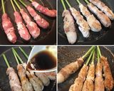 大人のおつまみ♡葉生姜の甘辛肉巻き作り方3写真